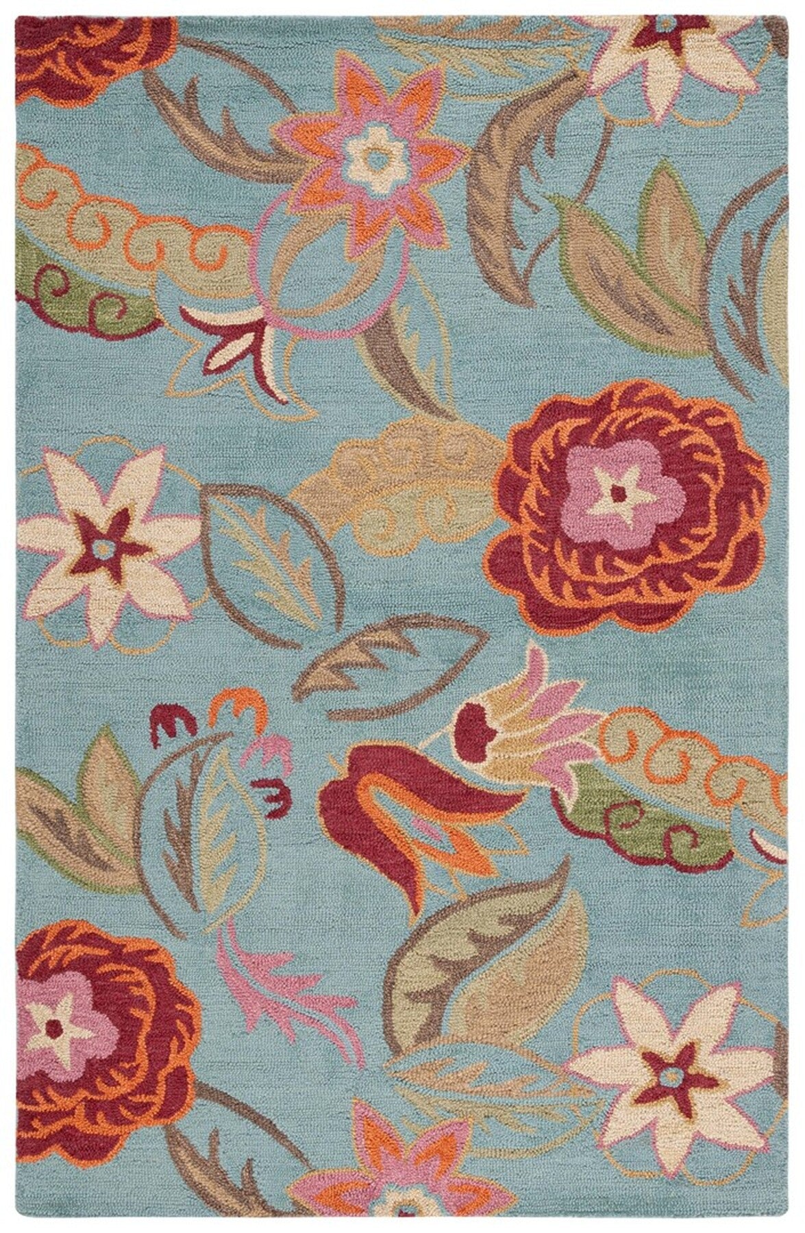 safavieh clearance blossom blm675a blue rug