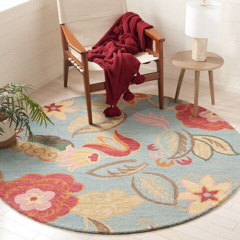 safavieh clearance blossom blm675a blue rug