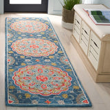 safavieh clearance blossom blm690m blue rug