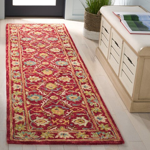 safavieh clearance blossom blm691q red rug