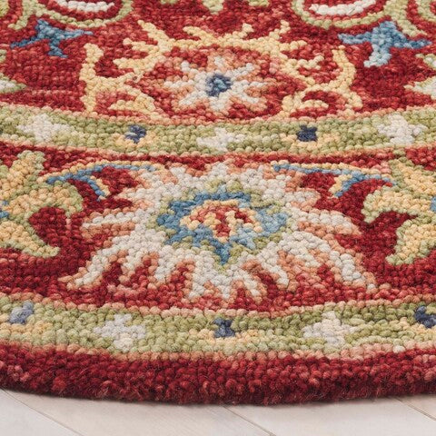 safavieh clearance blossom blm691q red rug
