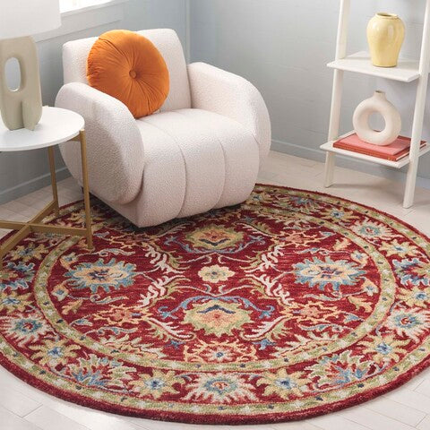 safavieh clearance blossom blm691q red rug