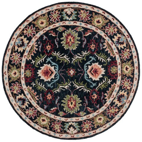 safavieh clearance blossom blm691z black rug