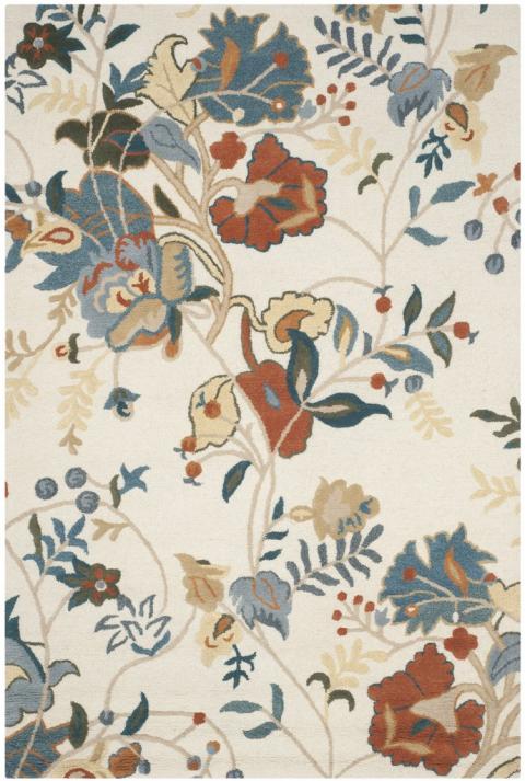 safavieh clearance blossom blm975a ivory rug