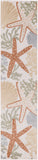 nourison aloha alh24 ivory multicolor rug