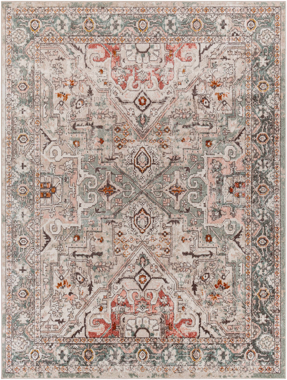 Hauteloom Bolinas BLNS Charcoal Machine Made Polypropylene Rug