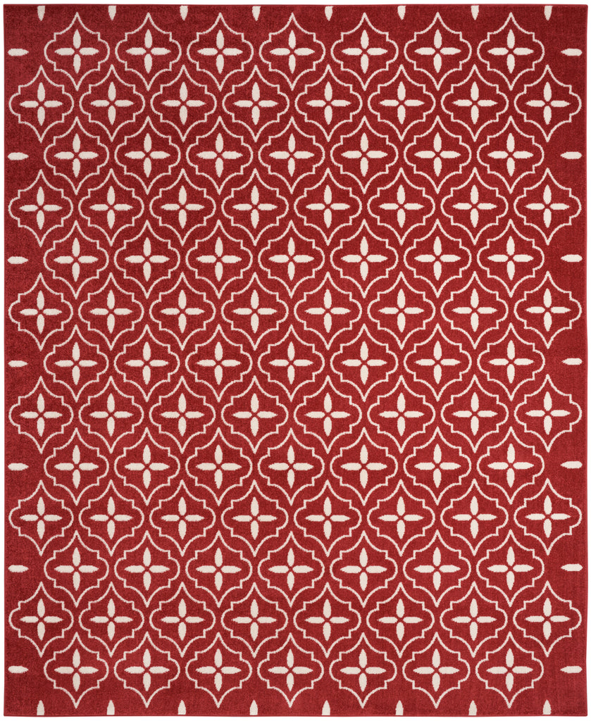 nourison nourison essentials nre04 brick ivory rug