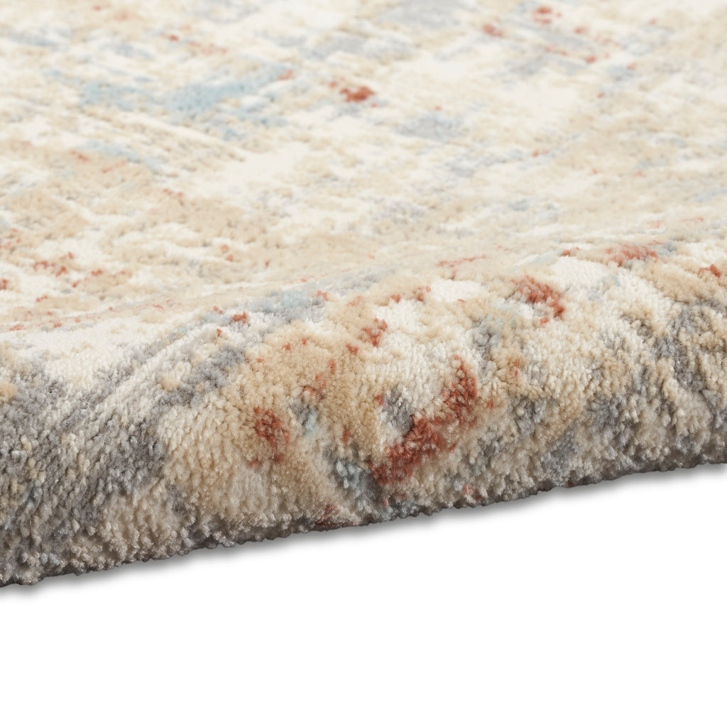 nourison ck005 enchanting ech06 ivory grey rug