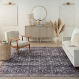 nourison grand washables grw06 navy ivory rug