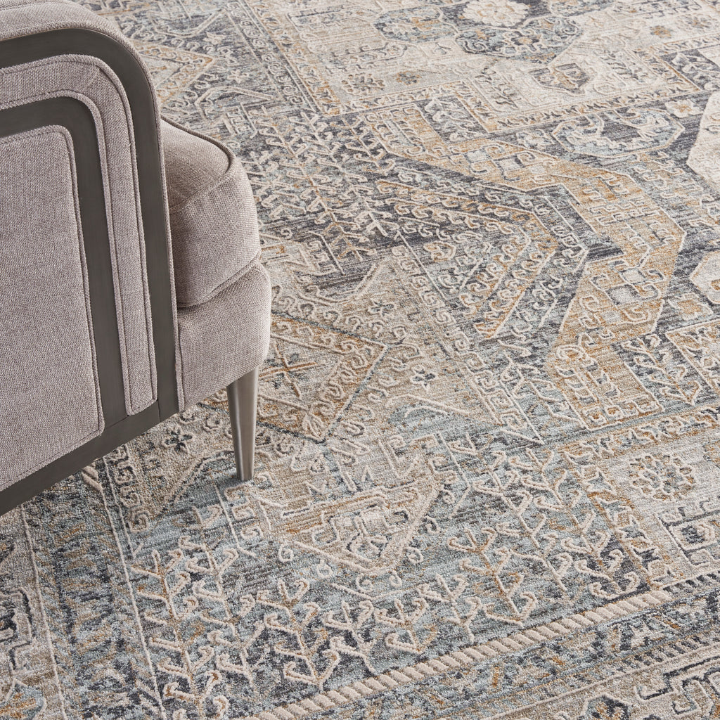 nourison lynx lnx01 ivory charcoal rug