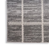 nourison serenity home srh05 grey ivory rug