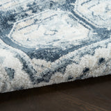 nourison dekor dek01 grey navy rug