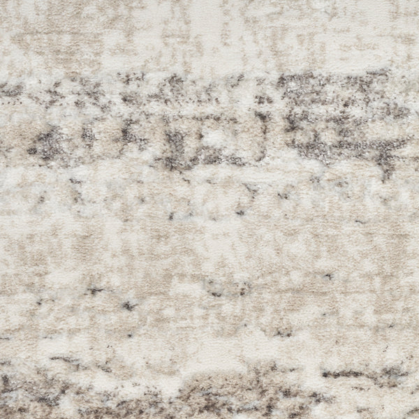 nourison glitz glz10 cream grey rug