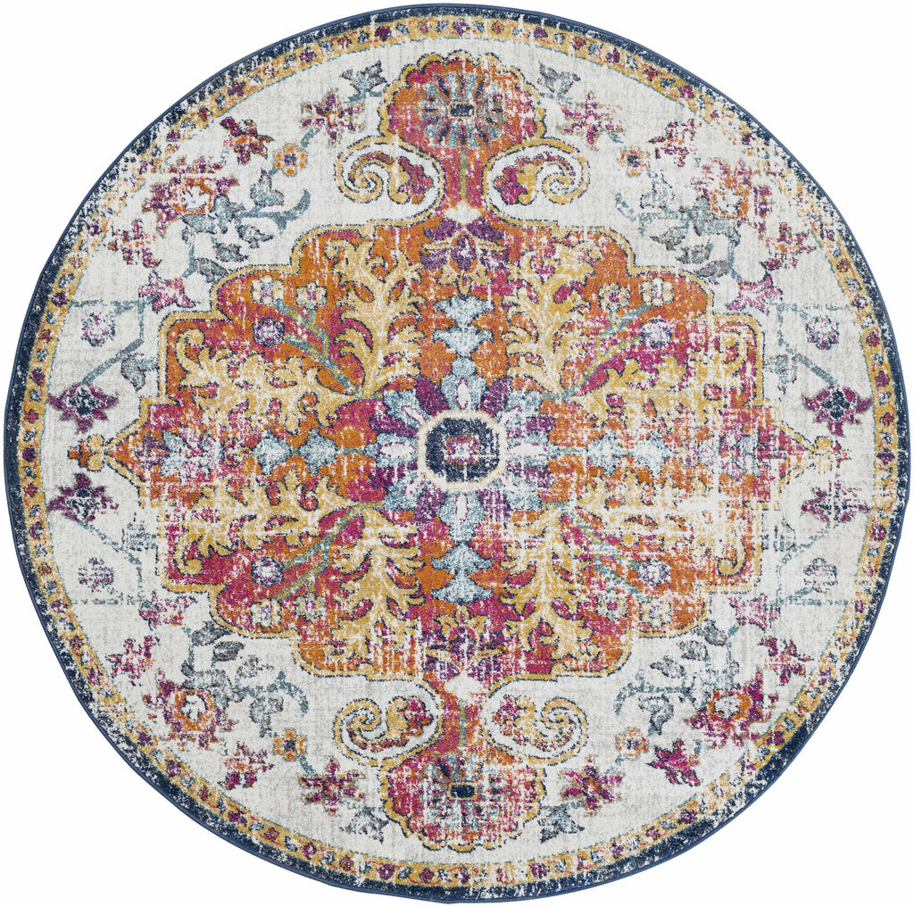 Hauteloom Bodrum BOD Burnt Orange Machine Made Polypropylene Rug