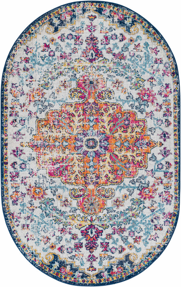 Hauteloom Bodrum BOD Burnt Orange Machine Made Polypropylene Rug