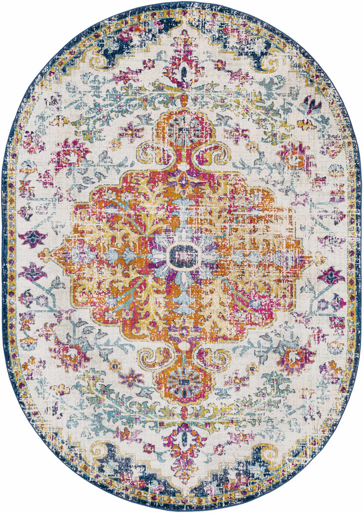 Hauteloom Bodrum BOD Burnt Orange Machine Made Polypropylene Rug