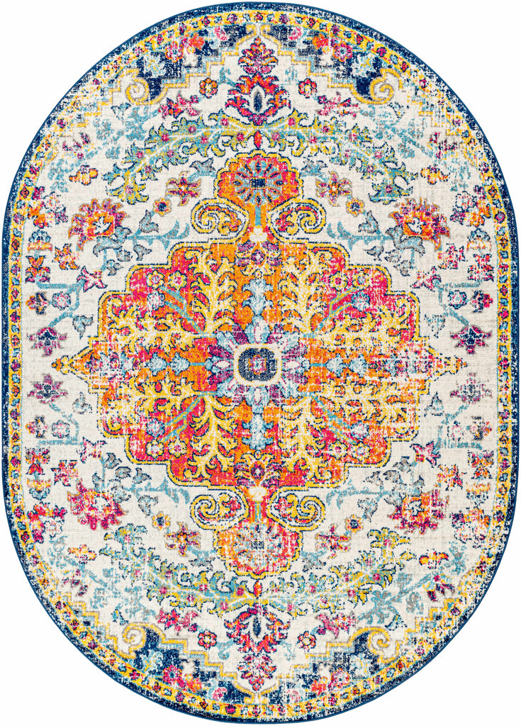 Hauteloom Bodrum BOD Burnt Orange Machine Made Polypropylene Rug