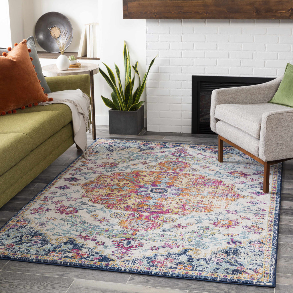 Hauteloom Bodrum BOD Burnt Orange Machine Made Polypropylene Rug