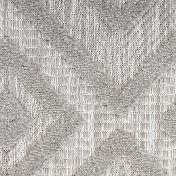nourison versatile nrv01 silver grey rug