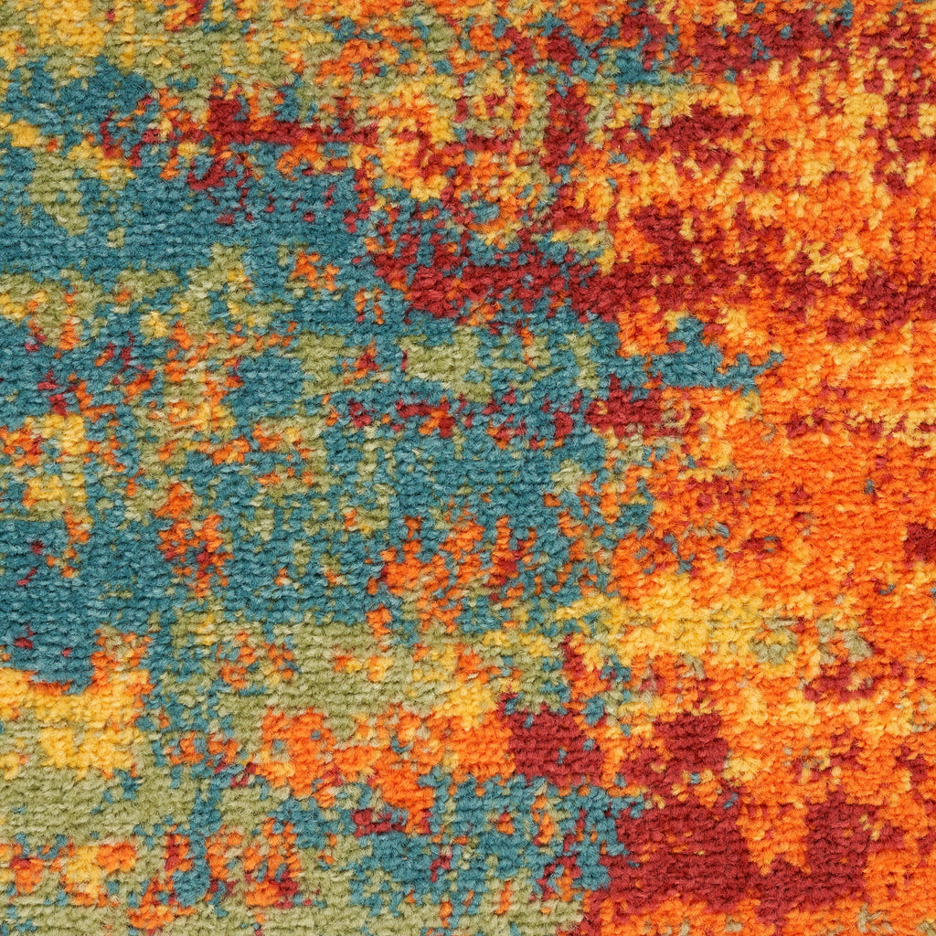 nourison nourison essentials nre06 flame rug