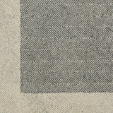Hauteloom Boisbriand BOISB Black Hand Tufted Wool Rug