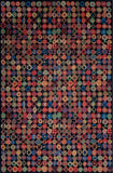 Tibet Rug Company 100 CT Bottlecaps Black Rug