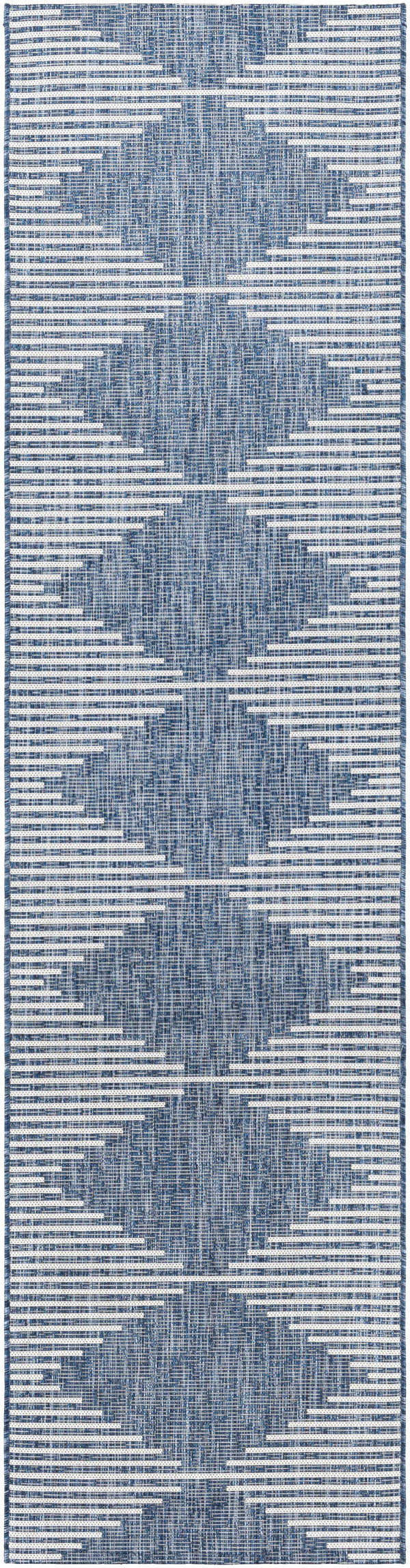 Hauteloom Bourton BOURT Navy Machine Made Polypropylene Rug