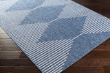 Hauteloom Bourton BOURT Navy Machine Made Polypropylene Rug