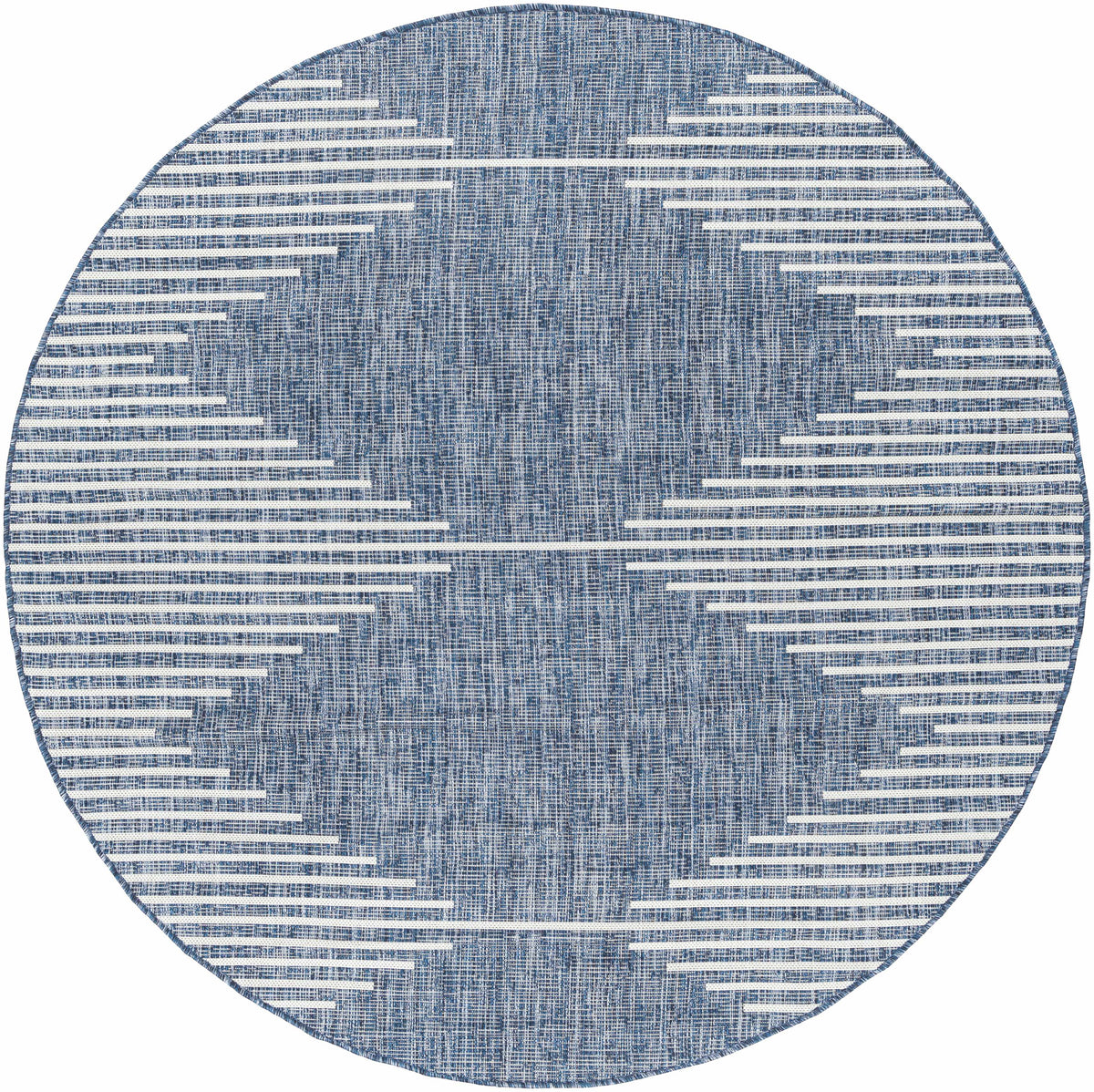 Hauteloom Bourton BOURT Navy Machine Made Polypropylene Rug