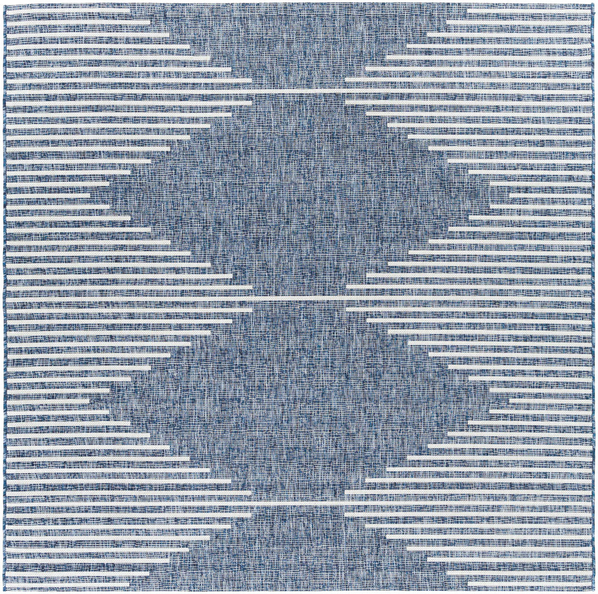 Hauteloom Bourton BOURT Navy Machine Made Polypropylene Rug