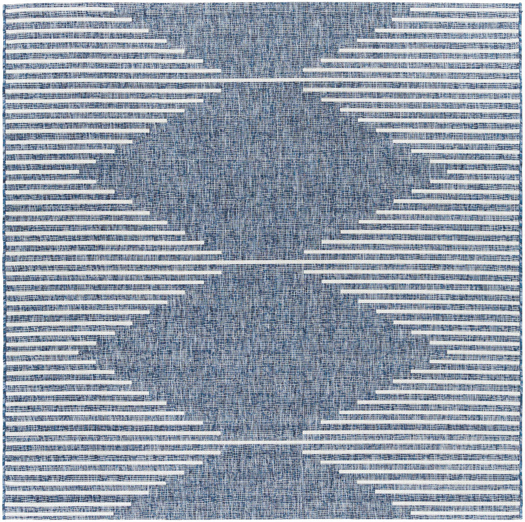 Hauteloom Bourton BOURT Navy Machine Made Polypropylene Rug