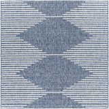 Hauteloom Bourton BOURT Navy Machine Made Polypropylene Rug