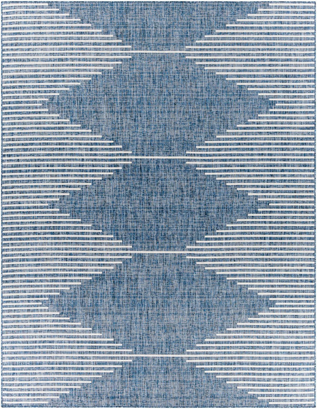 Hauteloom Bourton BOURT Navy Machine Made Polypropylene Rug