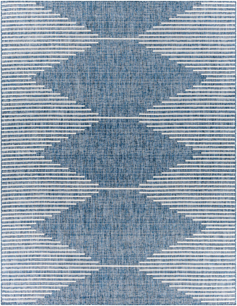 Hauteloom Bourton BOURT Navy Machine Made Polypropylene Rug
