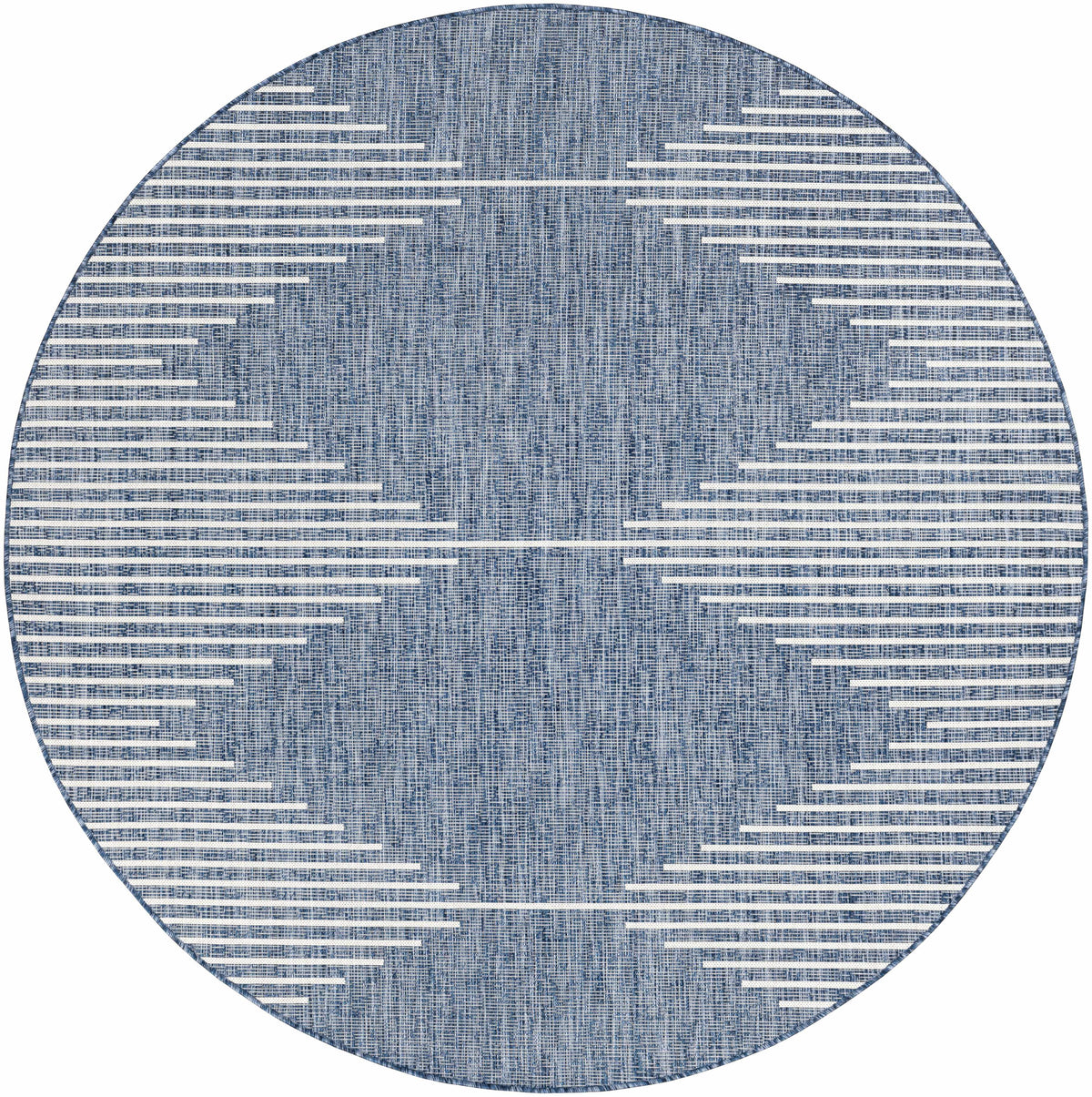 Hauteloom Bourton BOURT Navy Machine Made Polypropylene Rug