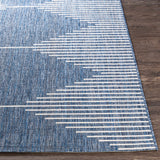 Hauteloom Bourton BOURT Navy Machine Made Polypropylene Rug