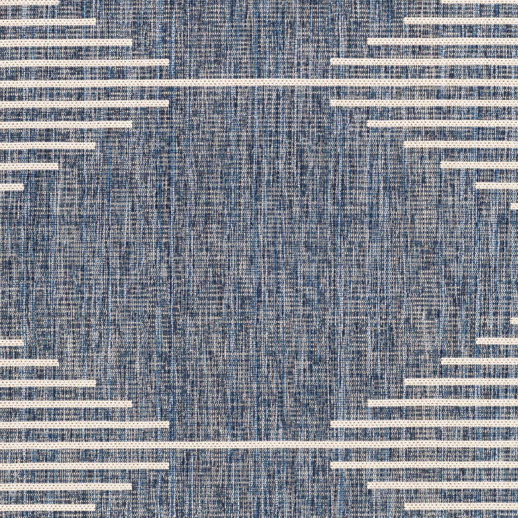 Hauteloom Bourton BOURT Navy Machine Made Polypropylene Rug