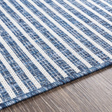 Hauteloom Bourton BOURT Navy Machine Made Polypropylene Rug