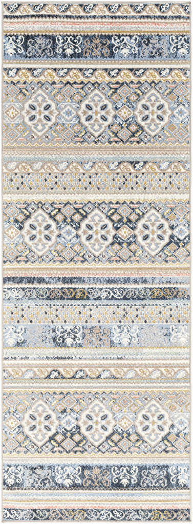 Hauteloom Boyko BOYKO Ivory Machine Made Polyester Rug