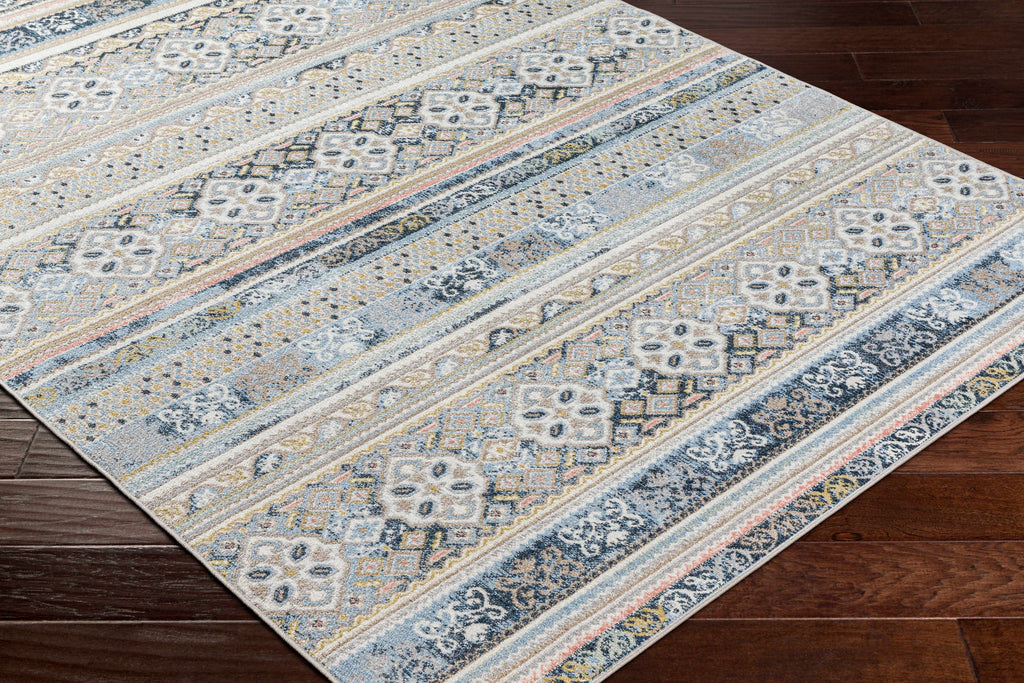 Hauteloom Boyko BOYKO Ivory Machine Made Polyester Rug