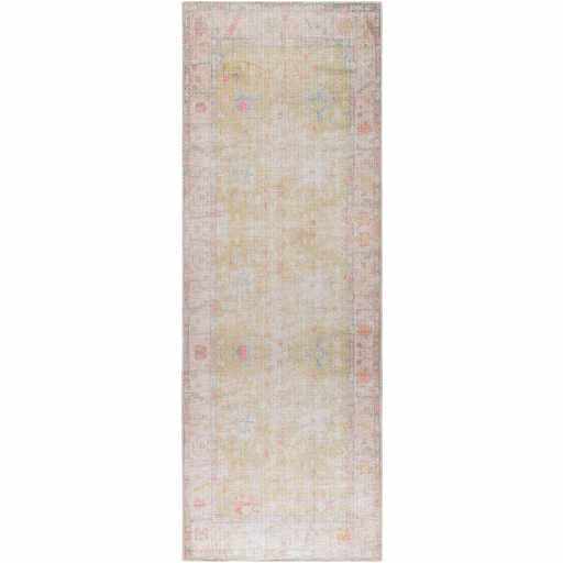 Hauteloom Bozkurt BOZK Light Brown Machine Made Polyester Rug