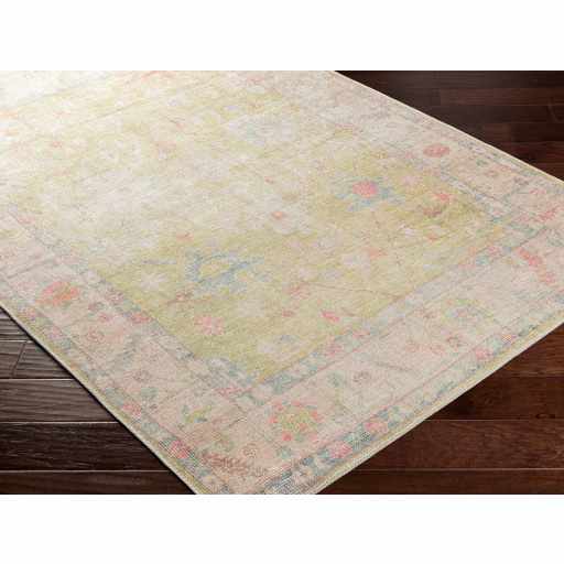Hauteloom Bozkurt BOZK Light Brown Machine Made Polyester Rug