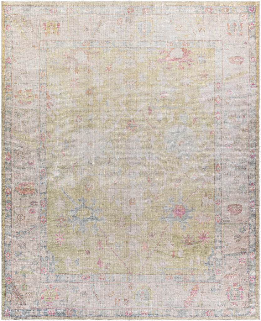 Hauteloom Bozkurt BOZK Light Brown Machine Made Polyester Rug