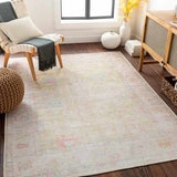 Hauteloom Bozkurt BOZK Light Brown Machine Made Polyester Rug