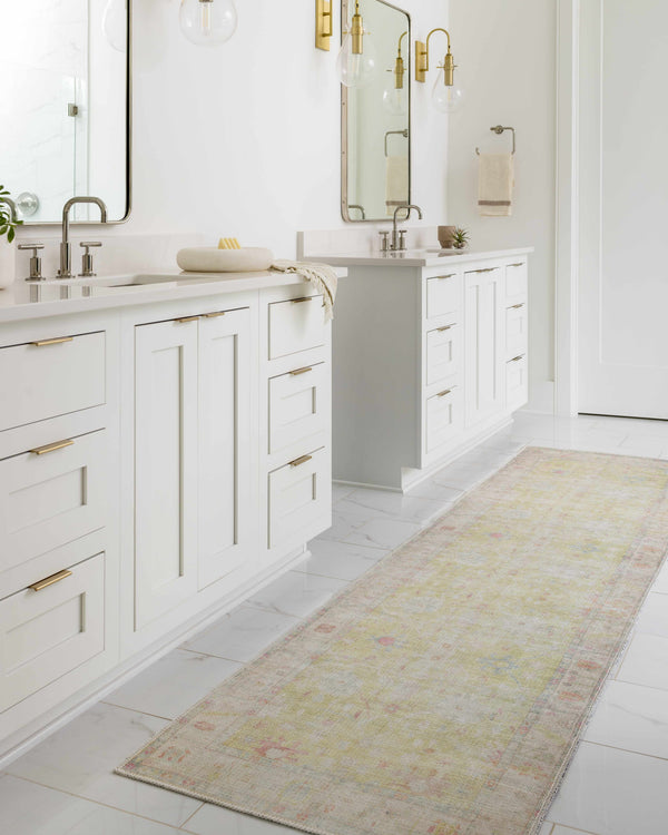 Hauteloom Bozkurt BOZK Light Brown Machine Made Polyester Rug
