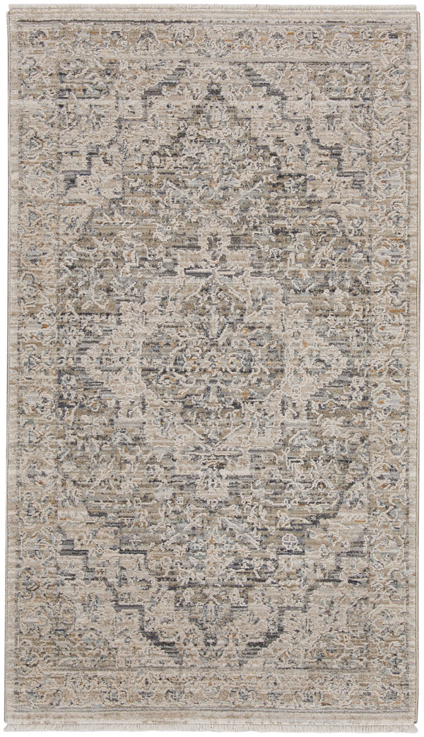 nourison lynx lnx04 ivory taupe rug