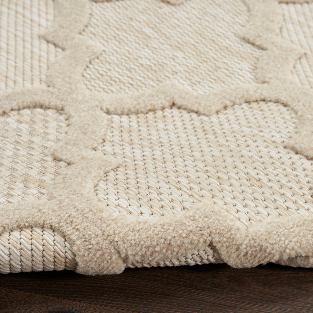 nourison easy care nes01 cream rug