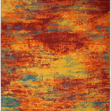 nourison nourison essentials nre06 flame rug