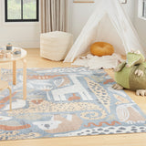 nourison astra machine washable asw01 multicolor rug