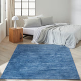 nourison ck010 linear lnr01 blue rug